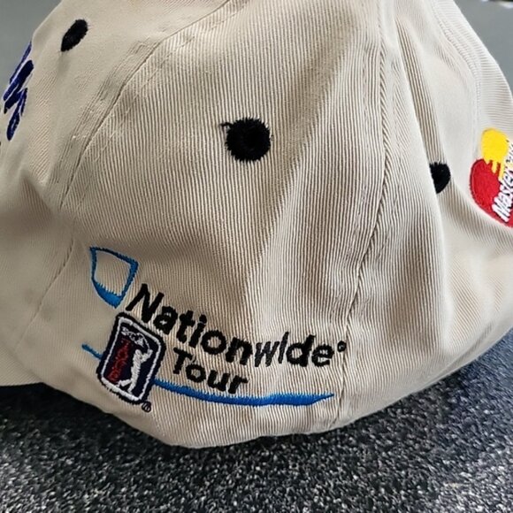 Samsung Canadian PGA Championship MasterCard Golf Cap Ahead Headgear Beige OSFA - Picture 5 of 8